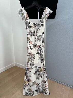 Max + Ash White floral dress XS